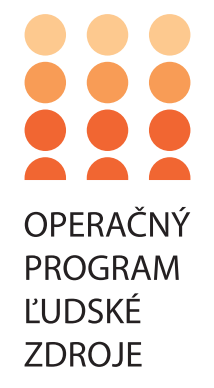 Logo - Operačný program Ľudské zdroje