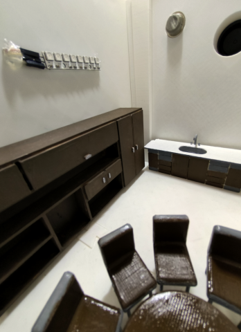 Zhotovený model inteligentného domu