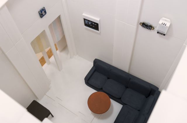 Zhotovený model inteligentného domu